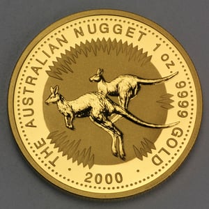 Goldmünze 1oz "Känguru" 2000 Australian Nugget (Australien) - Hauptansicht