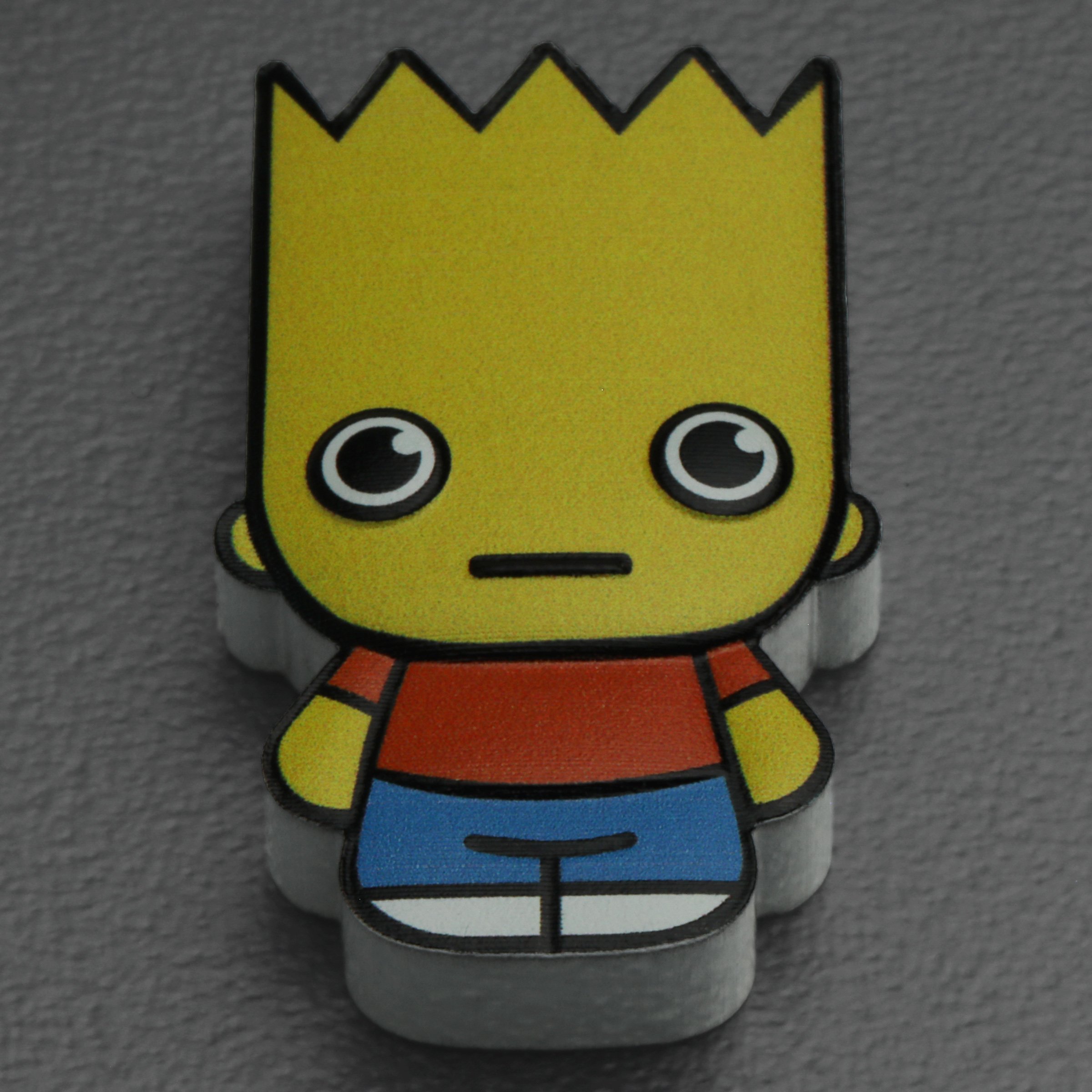 Silbermünze 1oz "Bart Simpson" 2022 (koloriert) Minted Mini – The Simpsons (Tuvalu) - Detailansicht 2