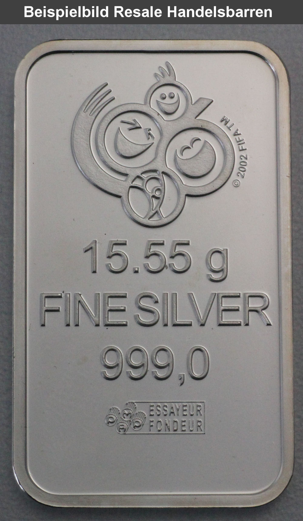 Silberbarren 1/2oz (Resale) - Detailansicht 1