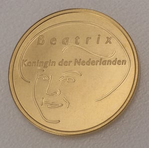 Goldmünze 10 Euro "Erweiterung der EU" 2004 (Niederlande) - Hauptansicht