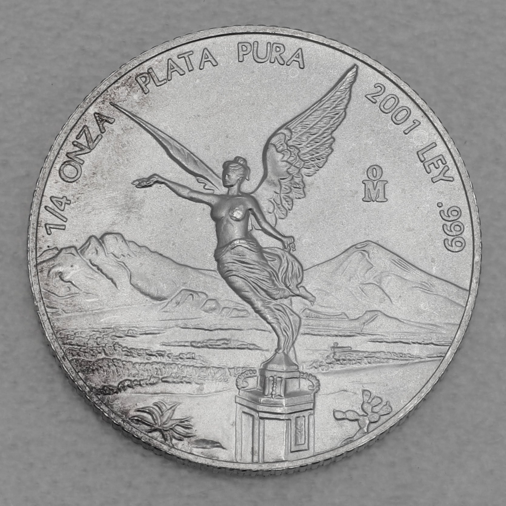 Silbermünze 1/4oz "Libertad" 2001 (Mexiko) - Hauptansicht