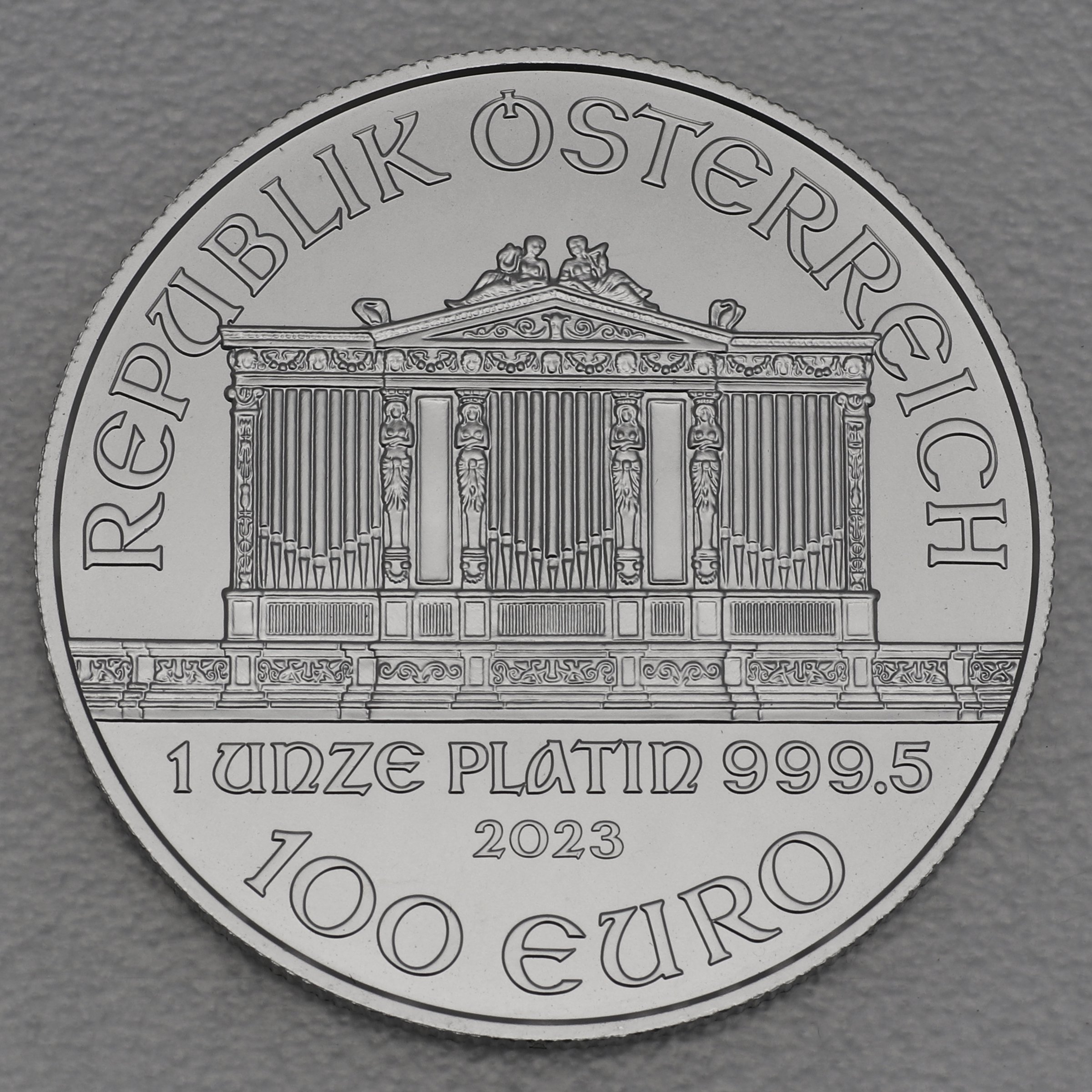 Platinmünze 1oz "Wiener Philharmoniker" 19% (Österreich) - Detailansicht 2