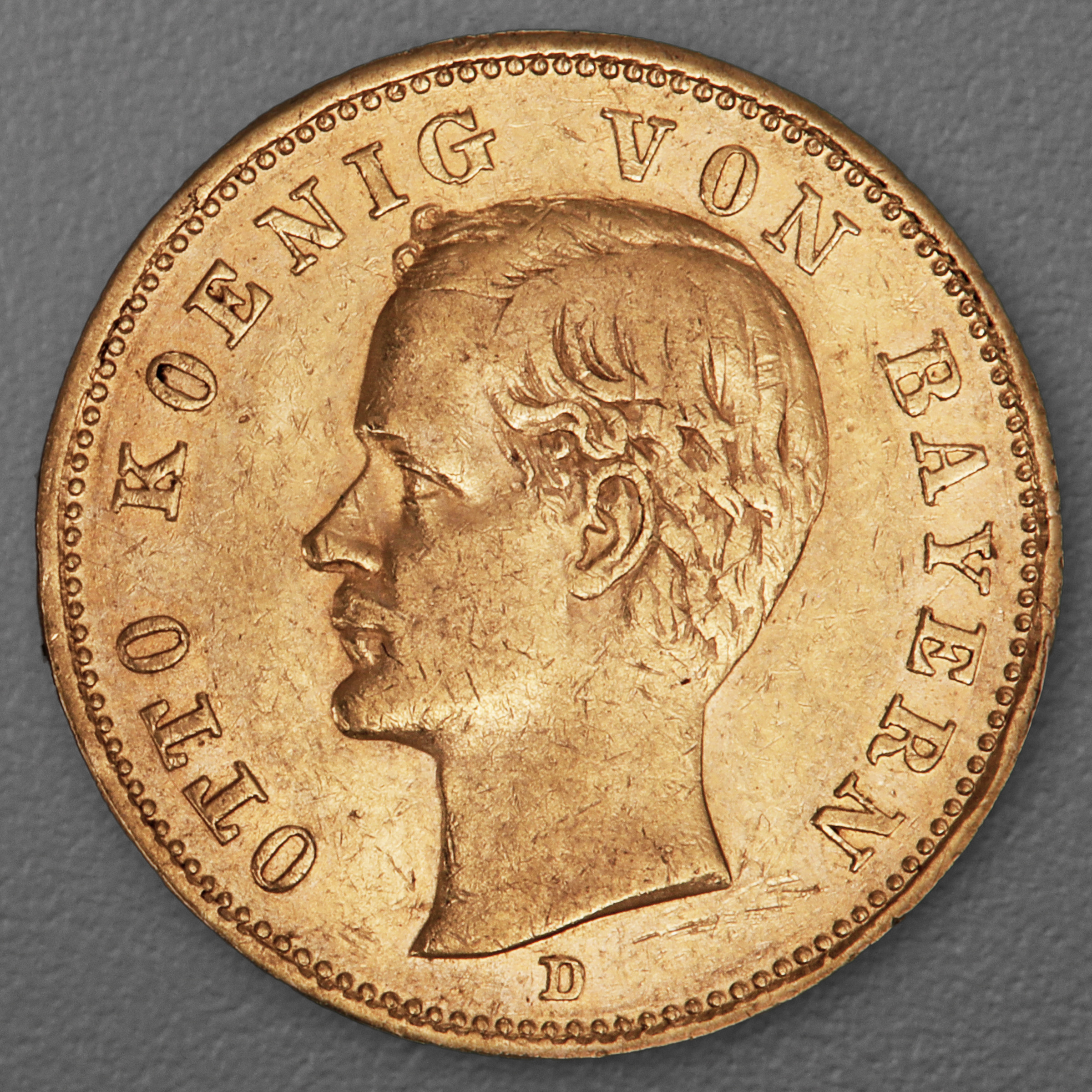 Goldmünze 20 Mark "Otto" 1895-D J.200 (Bayern) - Hauptansicht