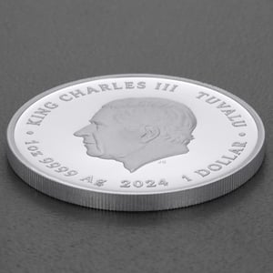 Silbermünze 1oz "Shredder" 2024 (PP/koloriert) Teenage Mutant Ninja Turtles™ (Tuvalu) - Miniaturansicht 4