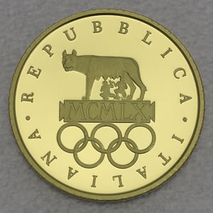 Goldmünze 20 Euro "ROME 1960" 2023 Olympische Spiele von Rom 1960 (Italien) - Miniaturansicht 2