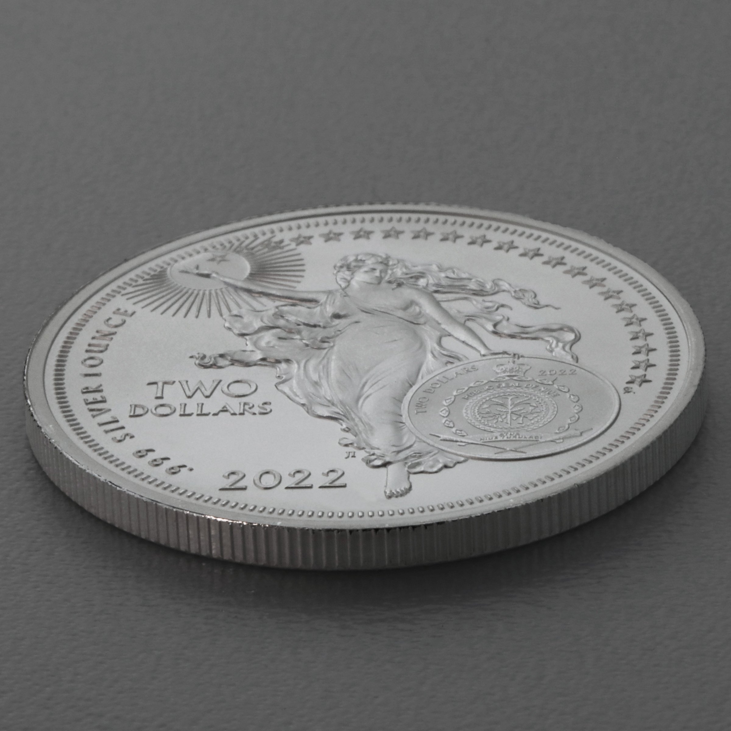 Silbermünze 1oz "Albert Einstein" 2022 Icons of Inspiration (Niue) - Detailansicht 3