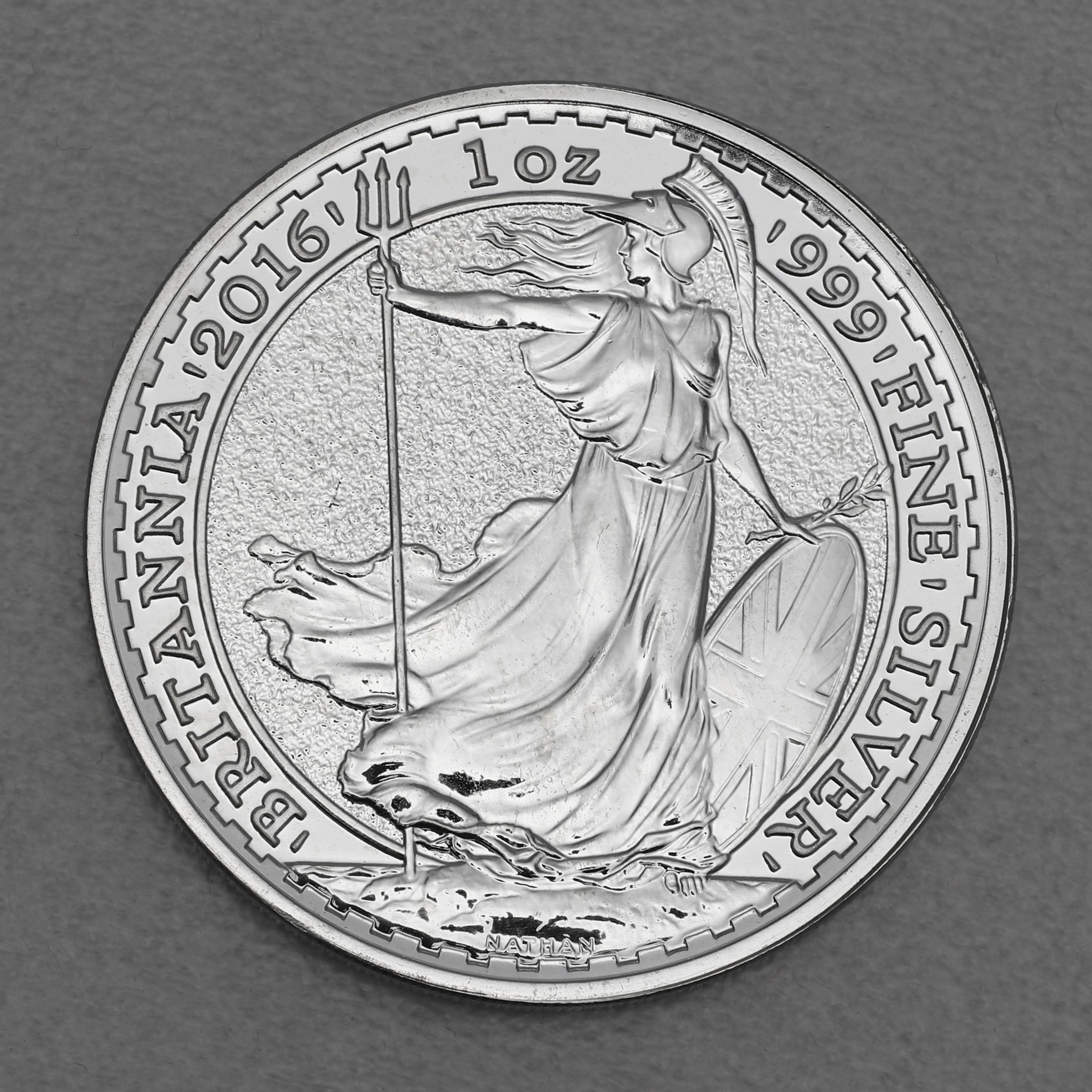 Silbermünze 1oz "Britannia" 2016 (Großbritannien) - Hauptansicht