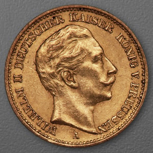 Goldmünze 20 Mark "Wilhelm II." 1898-A J.252 (Preußen) - Hauptansicht