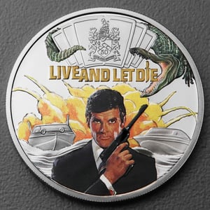 Silbermünze 1oz "Live and Let Die" 2023 (PP/kol.) James Bond (Tuvalu) - Hauptansicht