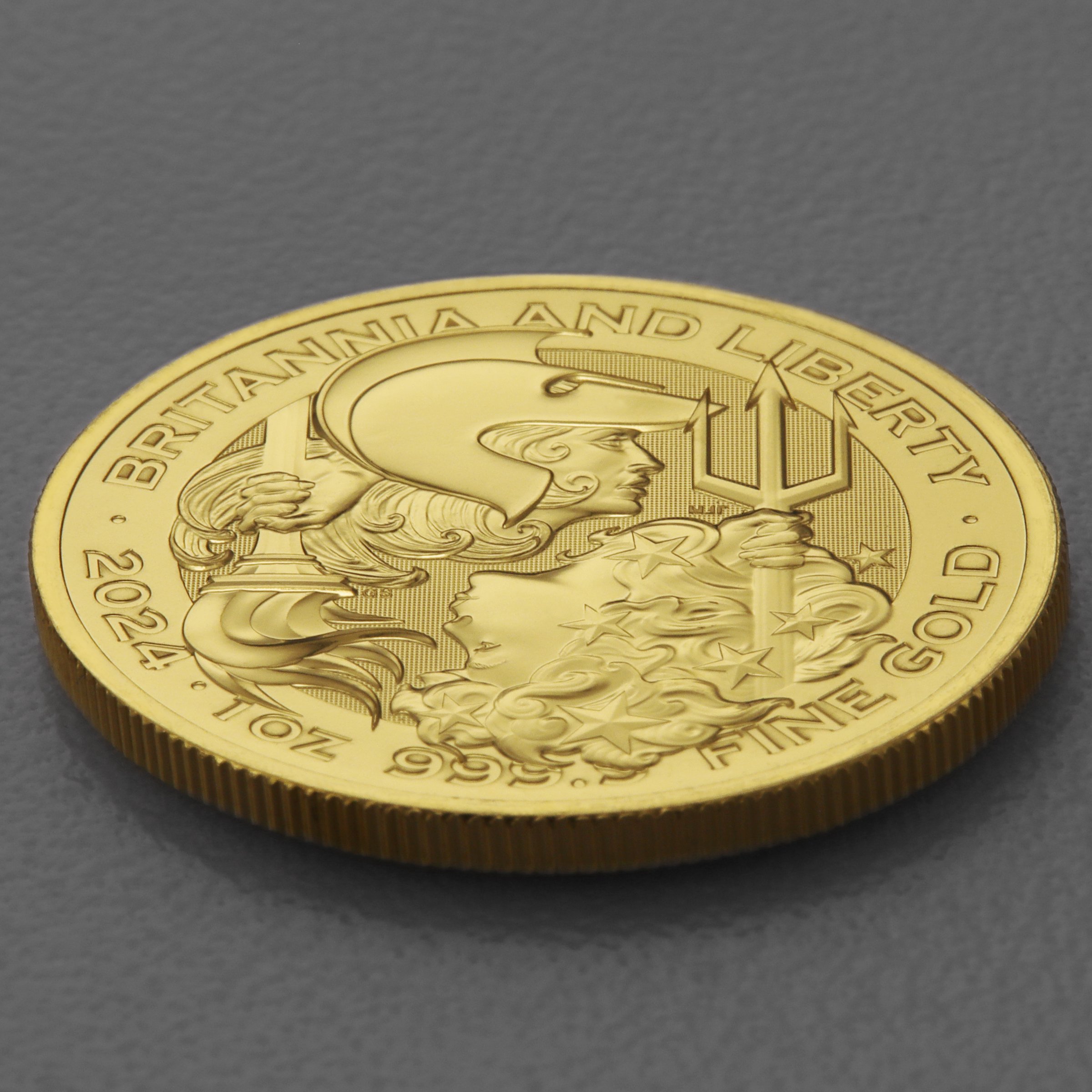 Goldmünze 1oz "Britannia and Liberty" 2024 (Großbritannien) - Detailansicht 2