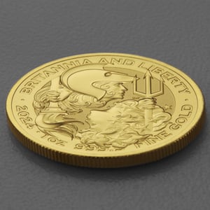 Goldmünze 1oz "Britannia and Liberty" 2024 (Großbritannien) - Miniaturansicht 3