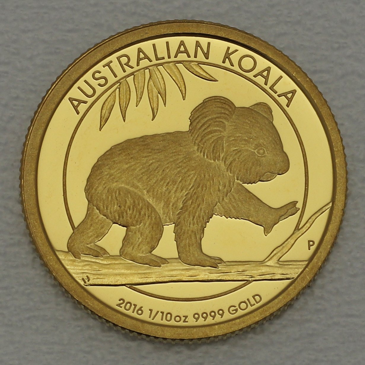 Goldmünze 1/10oz "Koala" 2016 (Australien) - Hauptansicht