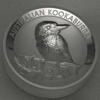 Silbermünze 5oz "Kookaburra" 2021 (Incused) (Australien) - Miniaturansicht 3