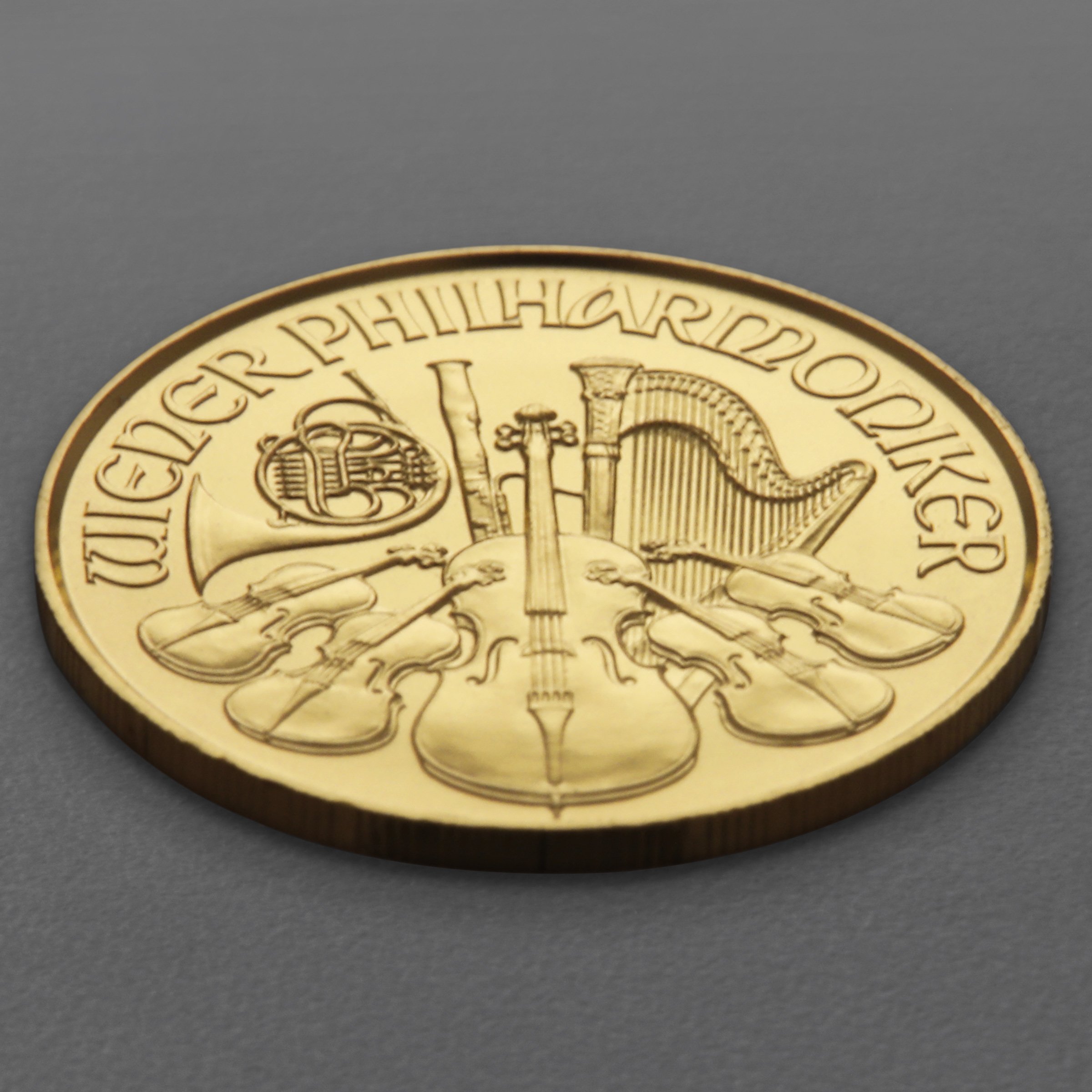 Goldmünze 1/25oz "Wiener Philharmoniker" aktueller Jahrgang (Österreich) - Detailansicht 2