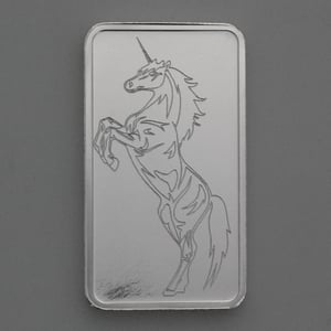 Silberbarren 1oz "Einhorn/Unicorn" ESG - Hauptansicht