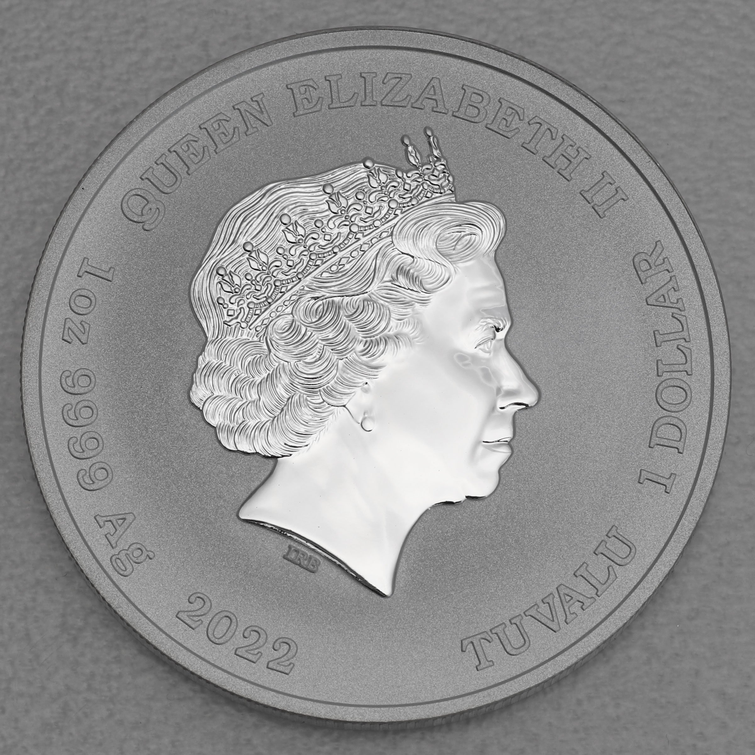 Silbermünze 1oz "Ryu" 2022 Street Fighter (Tuvalu) - Detailansicht 1