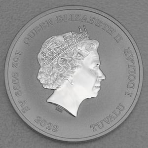 Silbermünze 1oz "Ryu" 2022 Street Fighter (Tuvalu) - Miniaturansicht 2