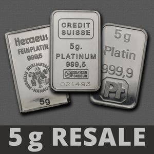 Platinbarren 5g (Resale) - Miniaturansicht 1