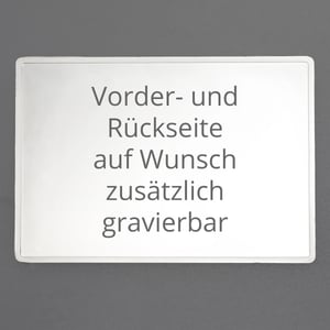 Silberbarren 100g "Blanko-Tafel" gravierbar - Miniaturansicht 3