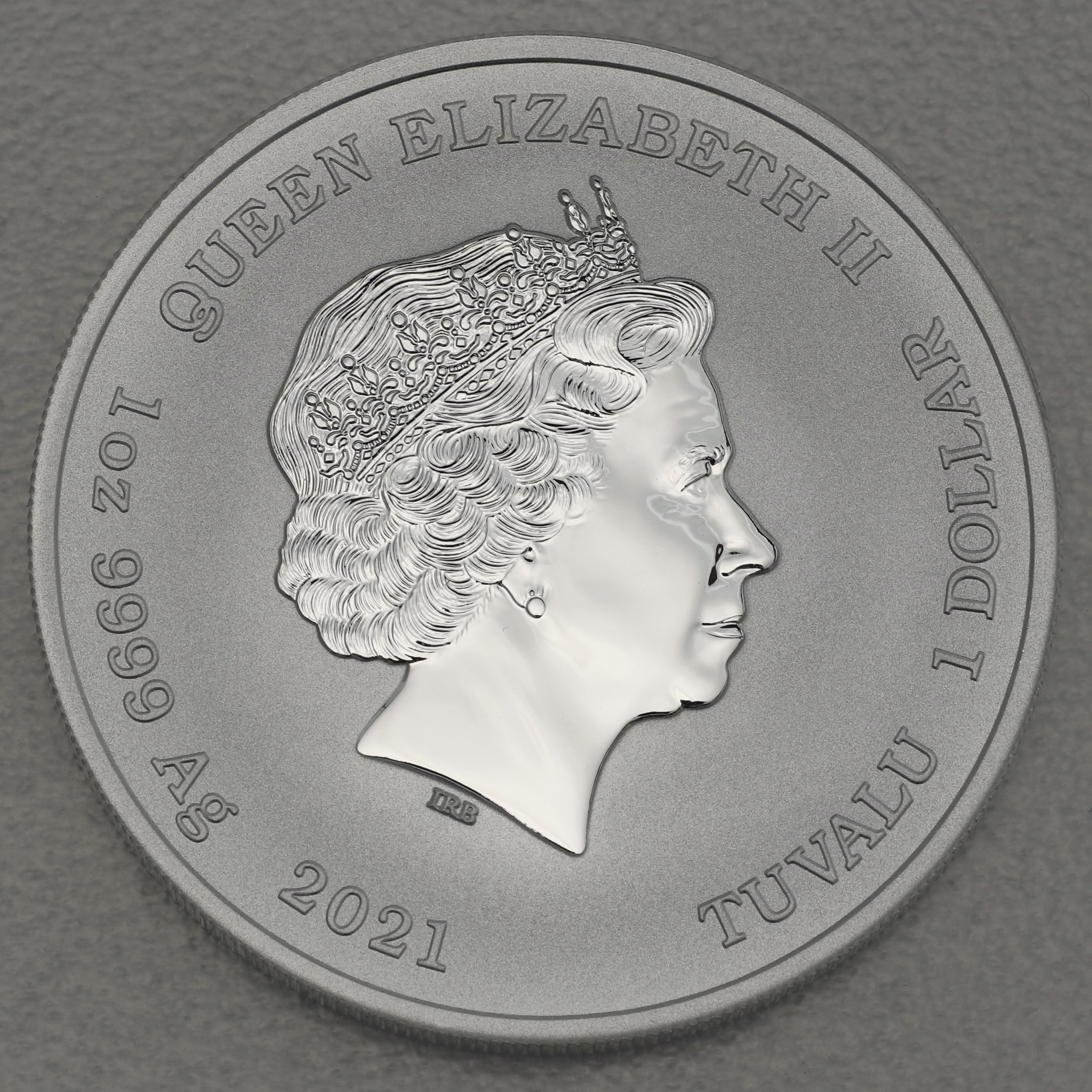 Silbermünze 1oz "Sol Lucet Omnibus" 2021 Ottifanten – Sunnyfant diff. (Tuvalu) - Detailansicht 1