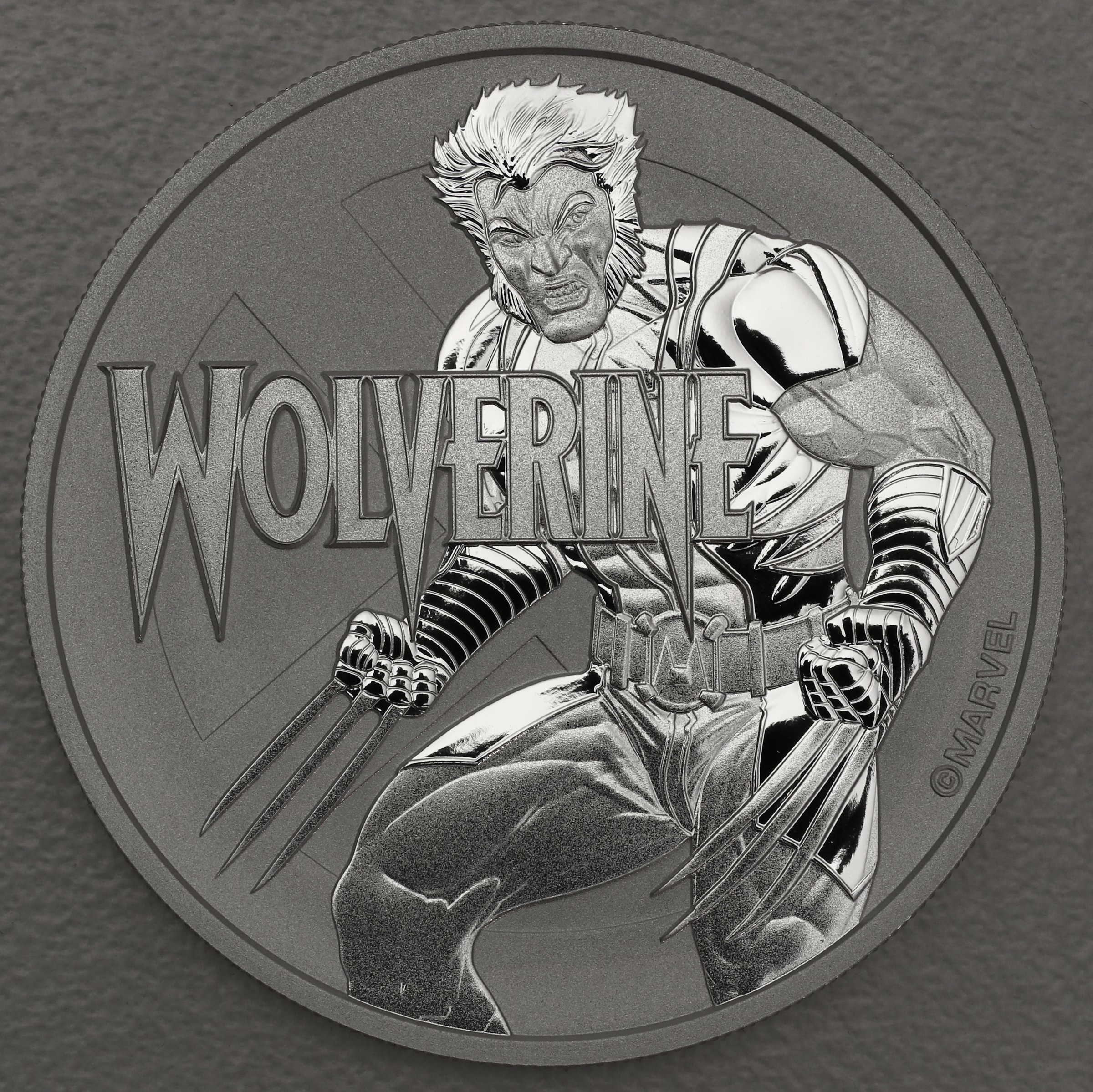 Silbermünze 1oz "Wolverine" 2021 Marvel diff. (Tuvalu) - Hauptansicht