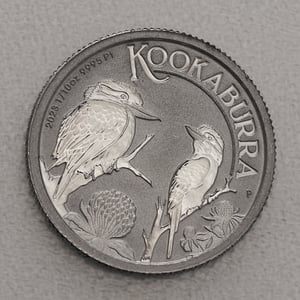 Platinmünze 1/10oz "Kookaburra" 2023 diff. (Australien) - Hauptansicht