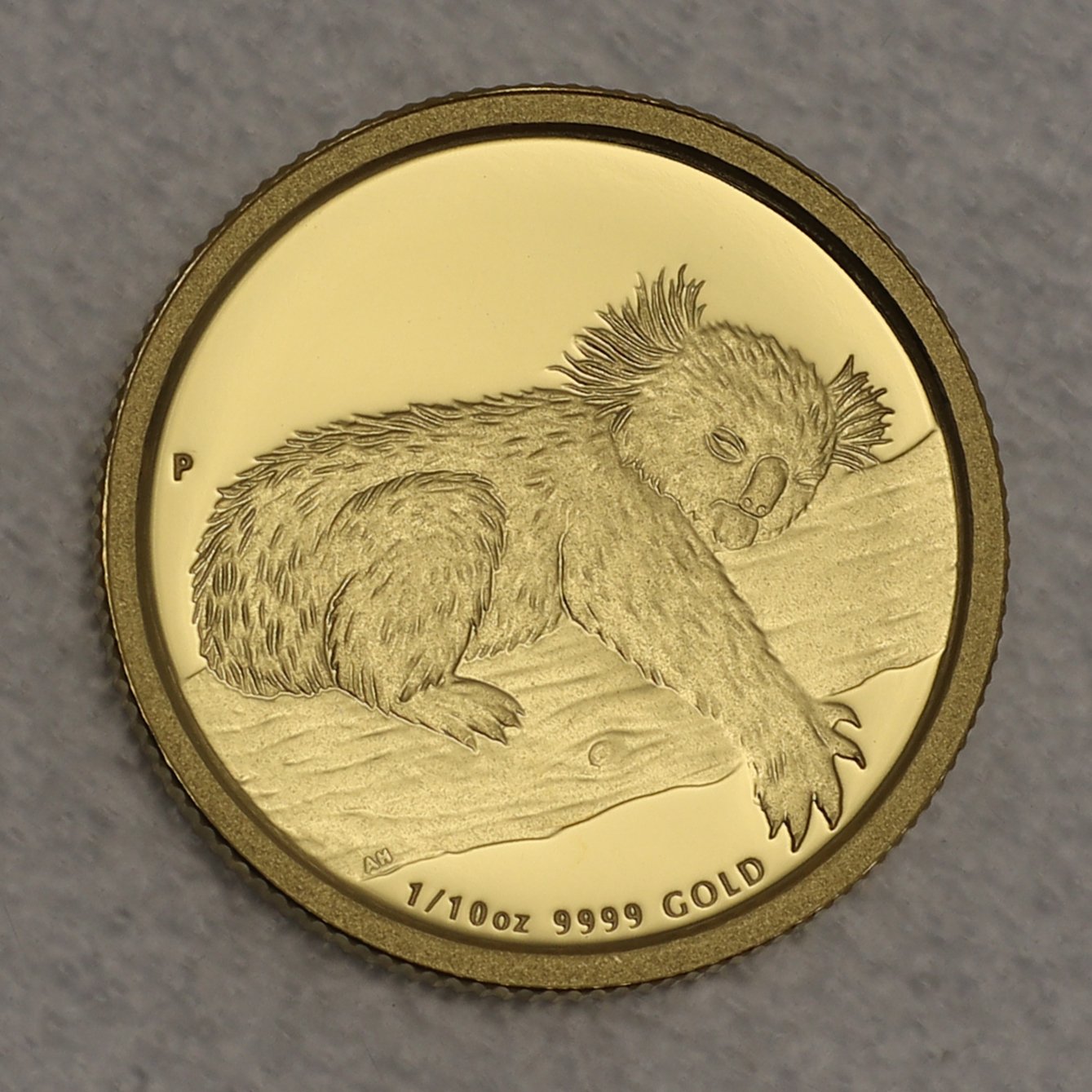 Goldmünze 1/10oz "Koala" 2012 (Australien) - Hauptansicht