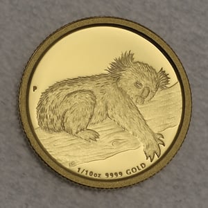 Goldmünze 1/10oz "Koala" 2012 (Australien) - Hauptansicht