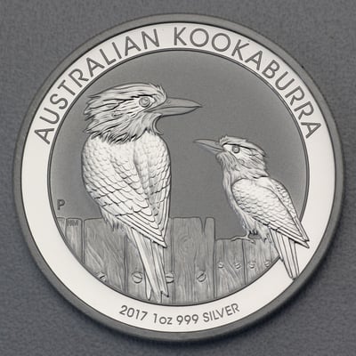 Silbermünze 1oz "Kookaburra" 2017 (Australien) - Miniaturansicht 1