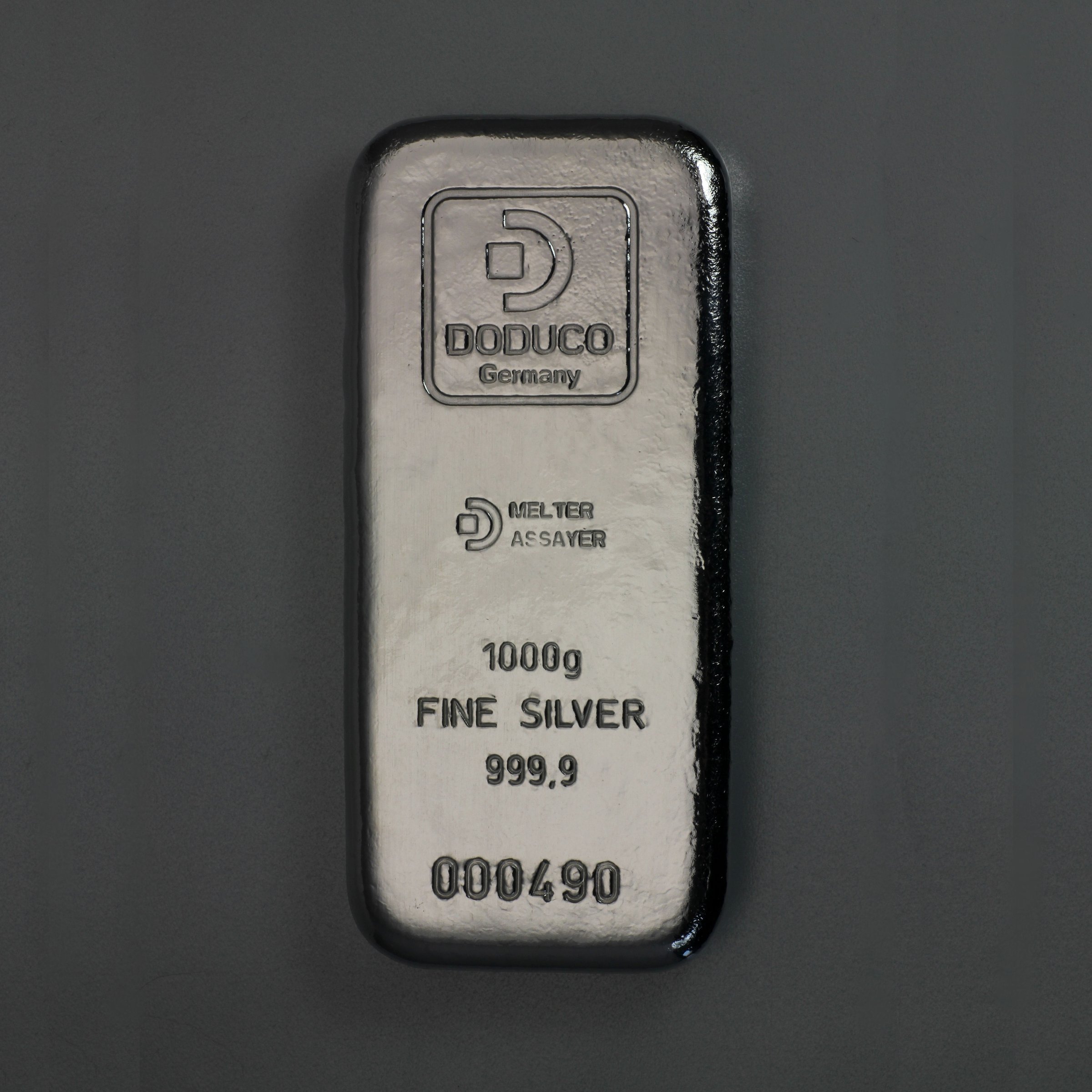 Silberbarren 1kg Doduco - Detailansicht 1