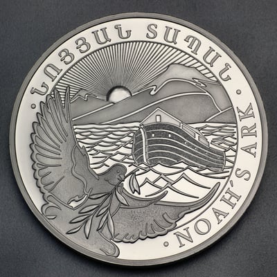Silbermünze 10oz "Arche Noah" verschiedene Jahrgänge 19% (Armenien) - Miniaturansicht 1