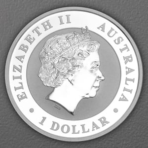 Silbermünze 1oz "Kookaburra" 2014 (Australien) - Miniaturansicht 2