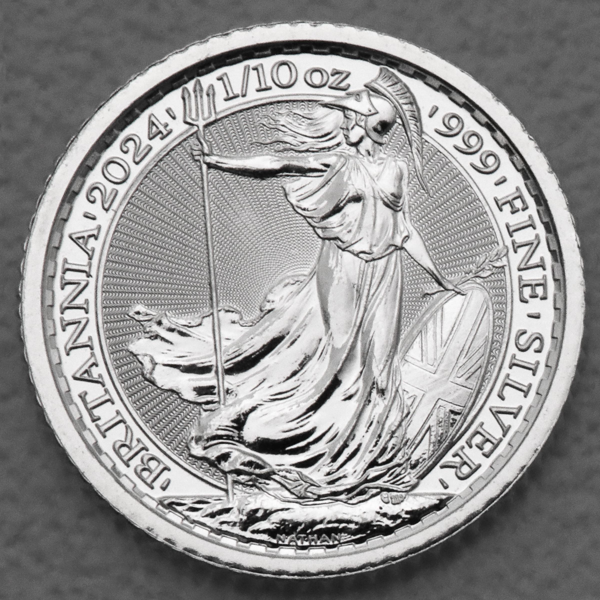 Silbermünze 1/10oz "Britannia" versch. Jahrgänge diff. (Großbritannien) - Hauptansicht