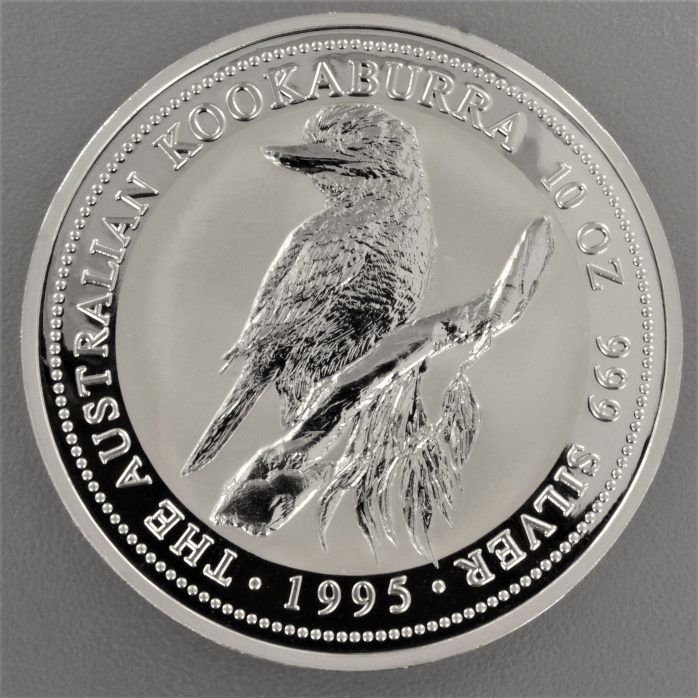 Silbermünze 10oz "Kookaburra" 1995 (Australien) - Hauptansicht
