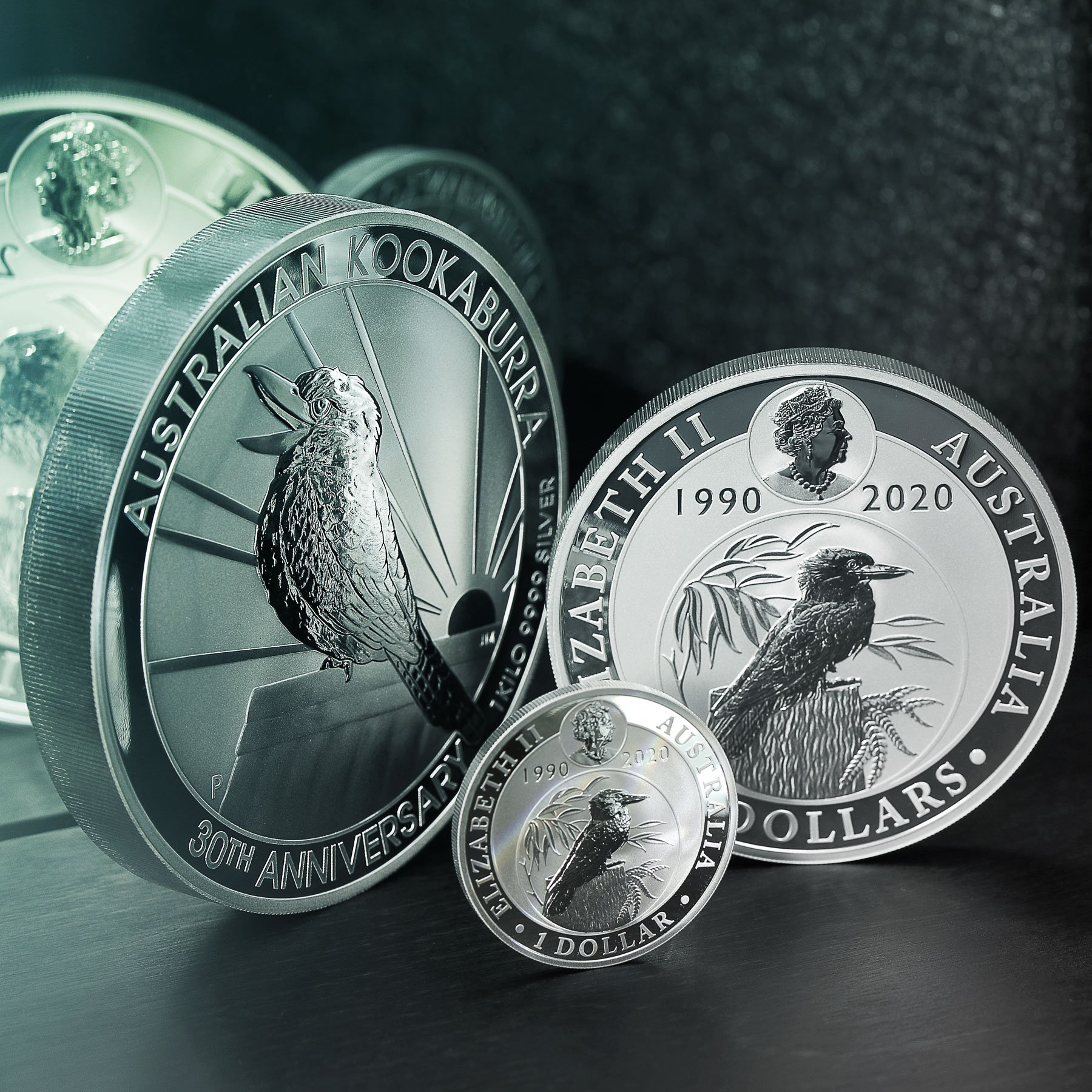 Silbermünze 1kg "Kookaburra" 2020 (Australien) - Detailansicht 2
