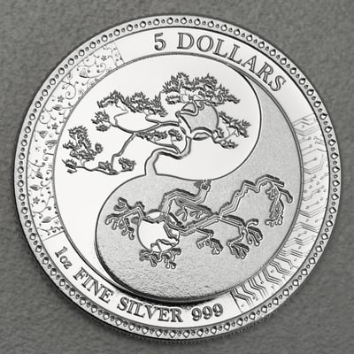 Silbermünze 1oz "Equilibrium" 2018 (Tokelau) - Miniaturansicht 1