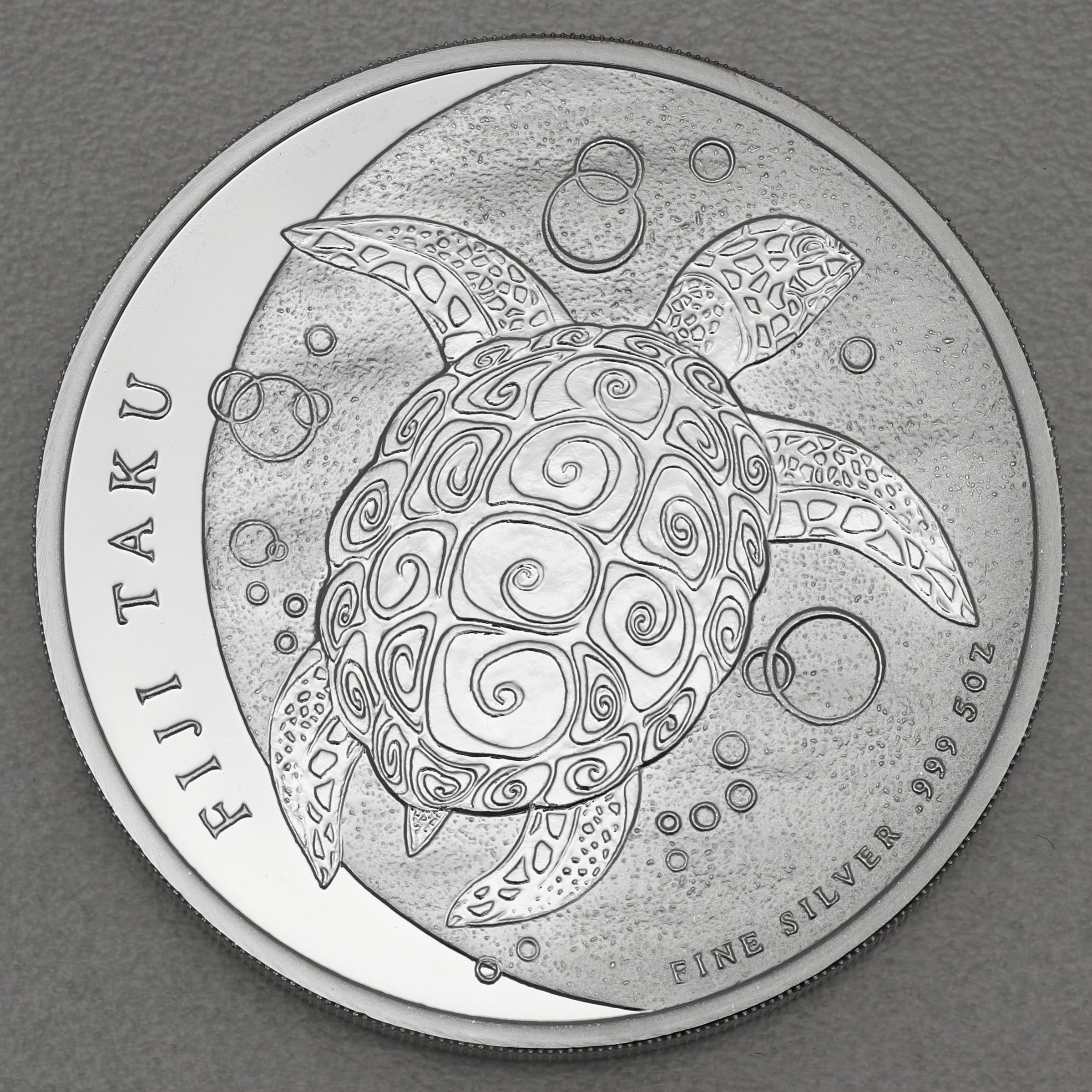 Silbermünze 5oz "Fiji Taku Schildkröte" 2013 (Fidschi) - Hauptansicht