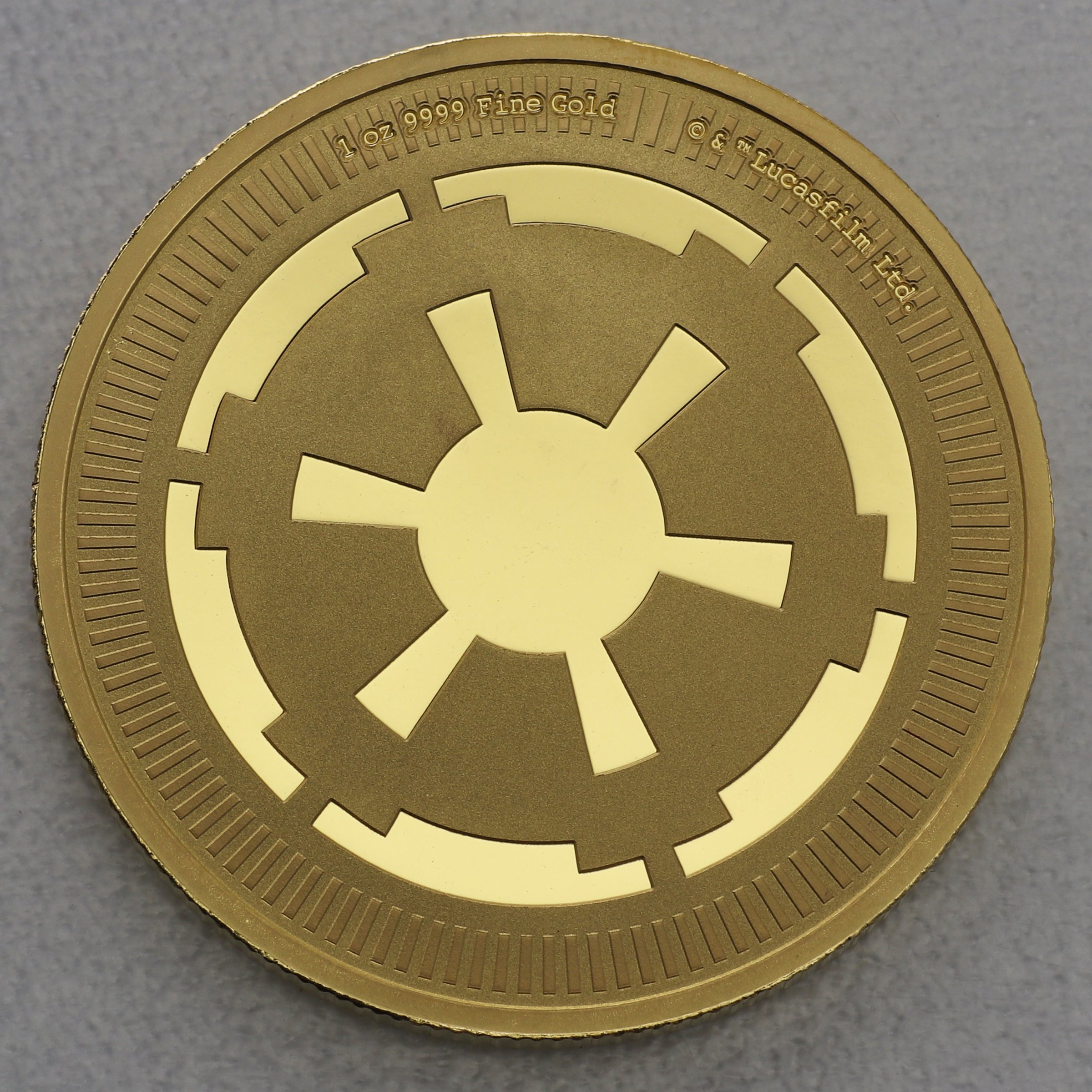 Goldmünze 1oz "Galactic Empire" 2021 Star Wars™ (Niue) - Hauptansicht