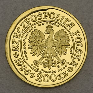 Goldmünze 1/2oz "Seeadler" 1996 (Polen) - Miniaturansicht 2