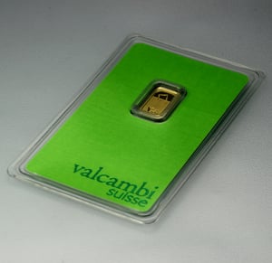 Goldbarren 1g "Green Gold" VALCAMBI (999,9 Au) - Miniaturansicht 5