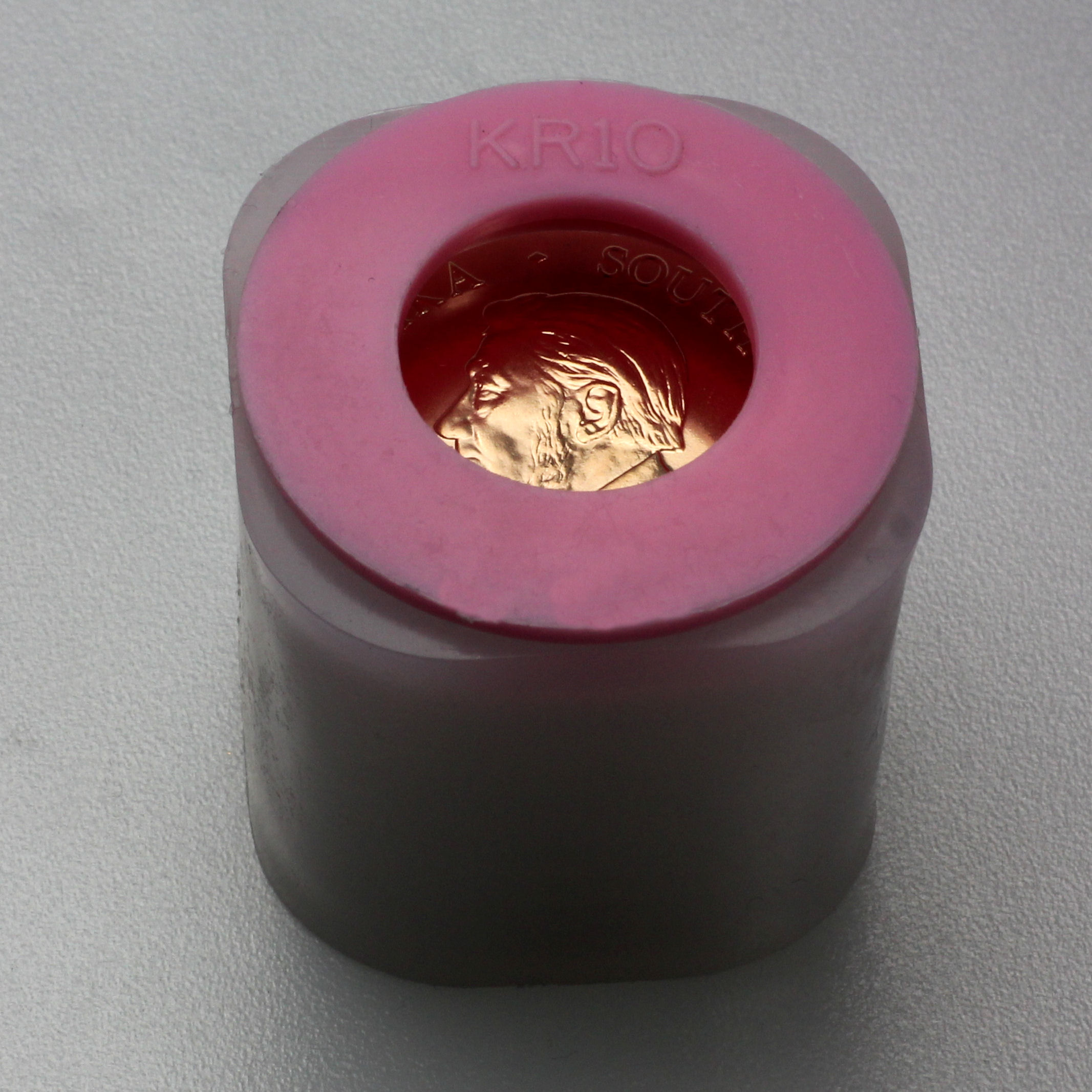 Goldmünze 10 x 1oz "Krügerrand" aktueller Jahrgang Tube (Südafrika) - Detailansicht 4