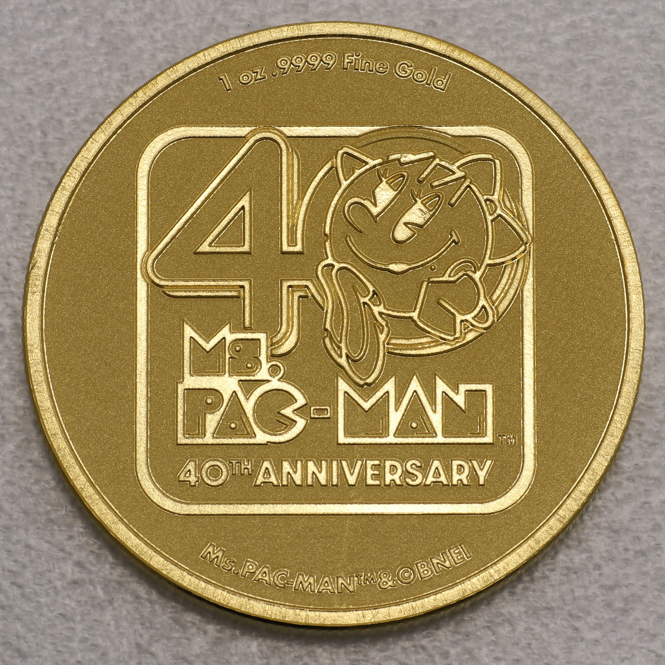 Goldmünze 1oz "Ms. Pac-Man™" 2021 40th Anniversary (Niue) - Hauptansicht