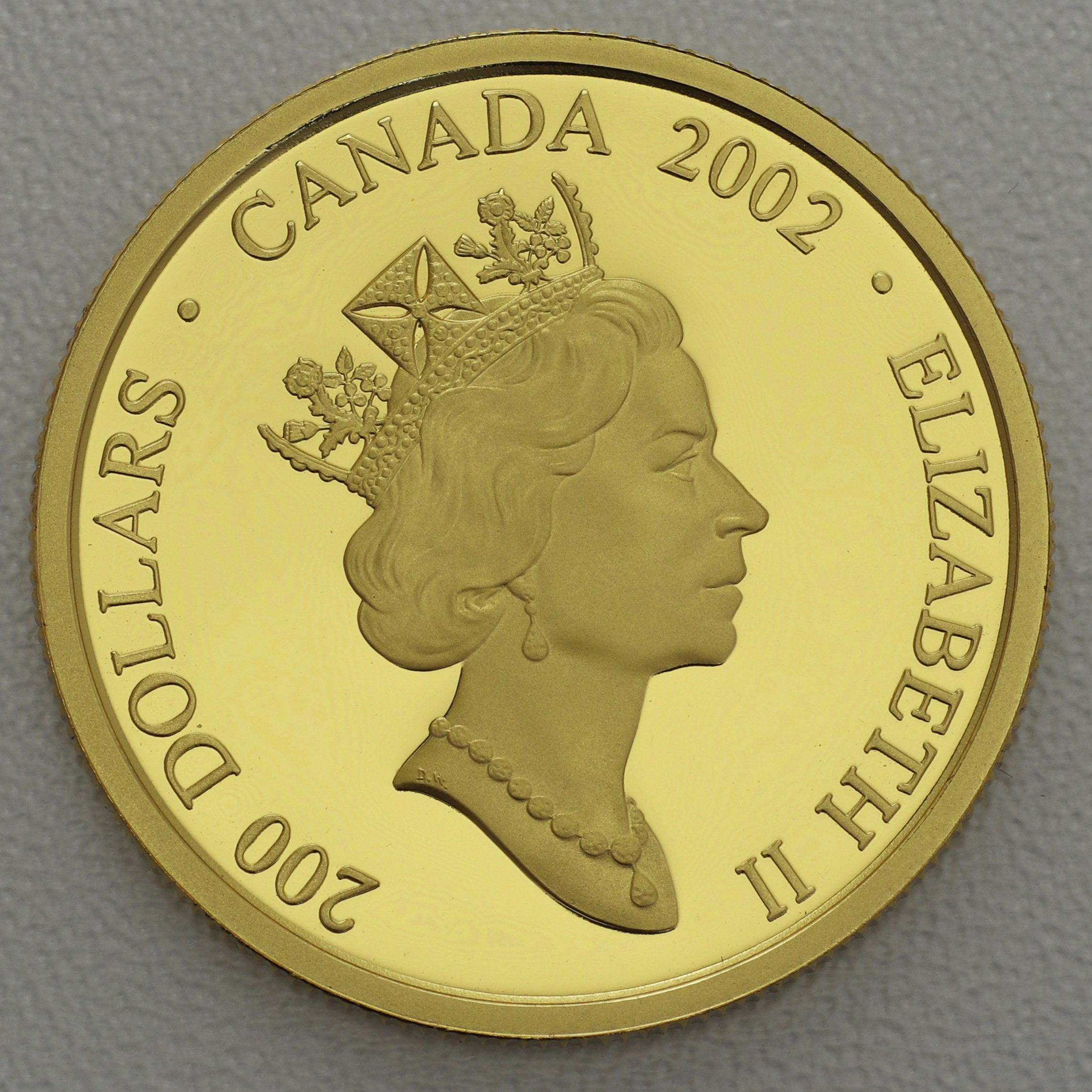 Goldmünze 200 Dollar "The Jack Pine" 2002 (Kanada) - Detailansicht 1