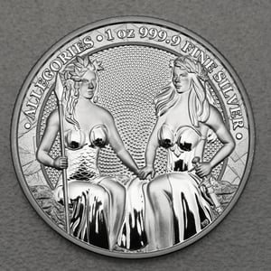 Silbermedaille 1oz "Austria & Germania" 2021 Allegories (Polen) - Hauptansicht