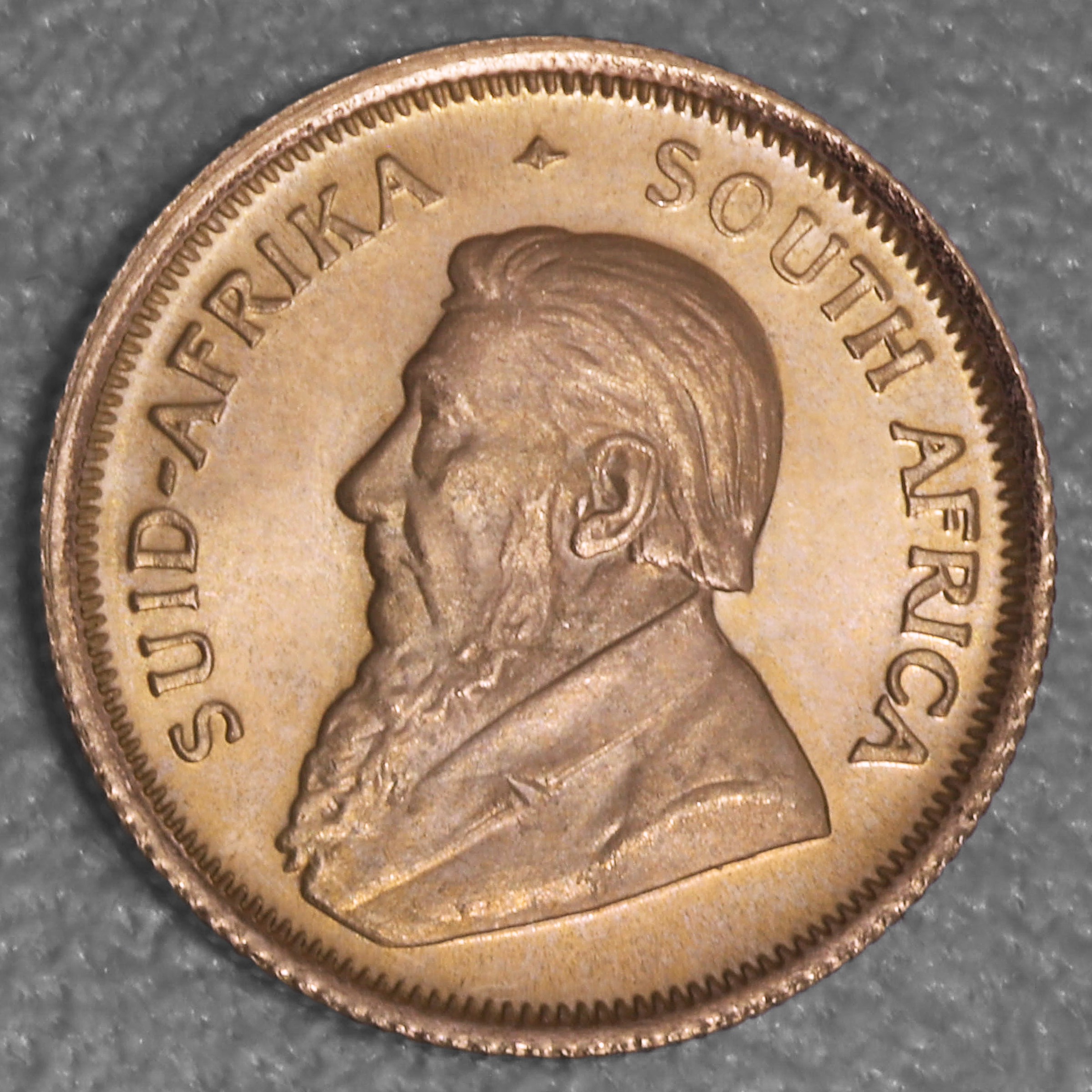 Goldmünze 1/10oz "Krügerrand" 1985 (Südafrika) - Detailansicht 1