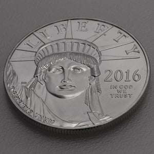 Platinmünze 1oz "American Eagle" diff. (USA) - Miniaturansicht 3