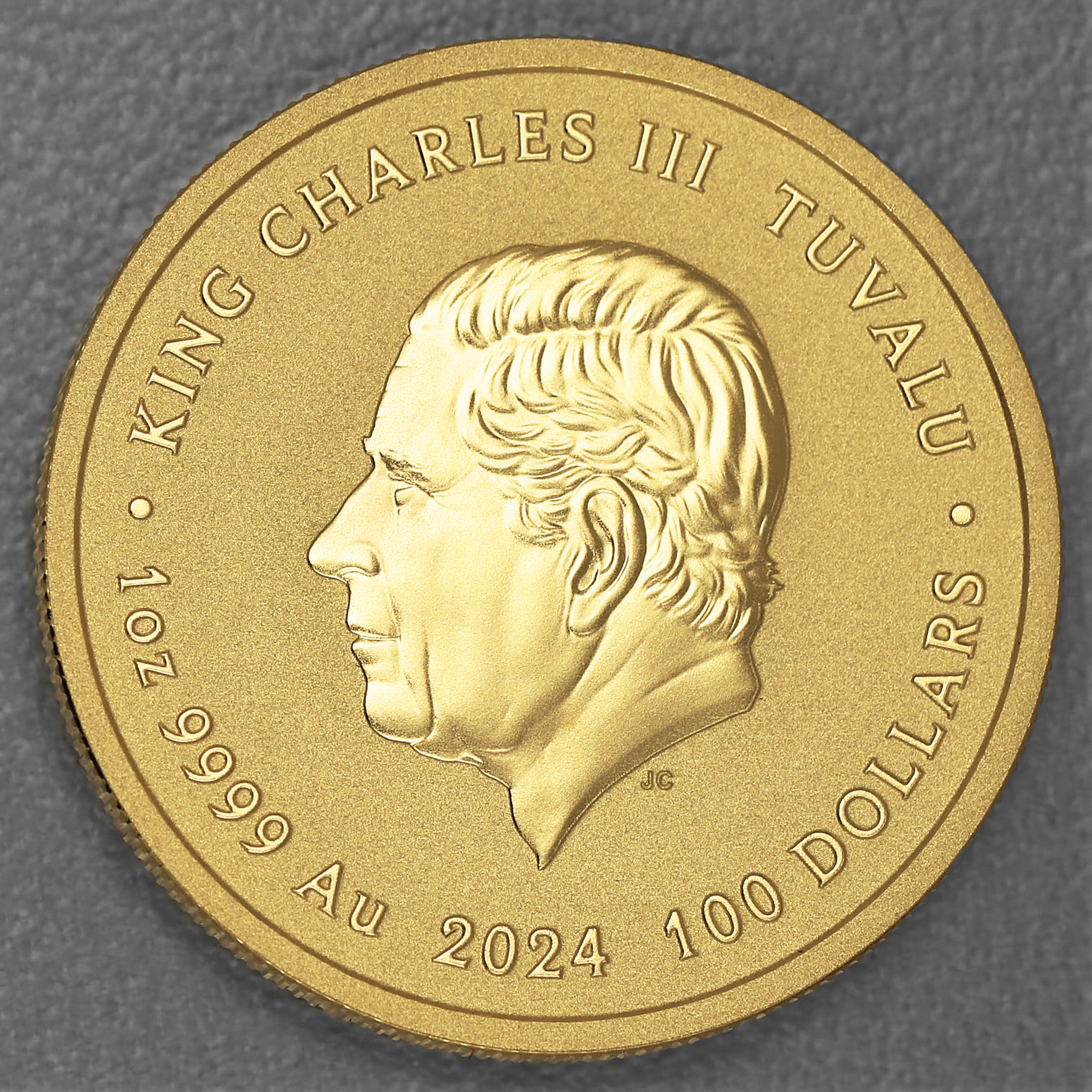 Goldmünze 1oz "Bis Idem Non Est Idem" 2024 Ottifanten – Ottirand (Tuvalu) - Detailansicht 1