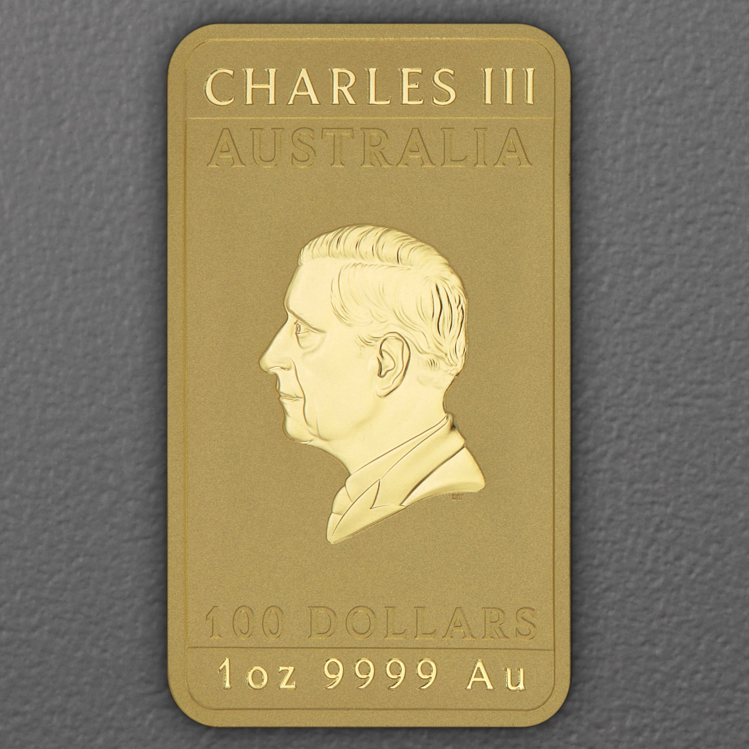 Goldmünzbarren 1oz "Rectangular Dragon" 2026 (Australien) - Detailansicht 1