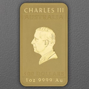 Goldmünzbarren 1oz "Rectangular Dragon" 2026 (Australien) - Miniaturansicht 2