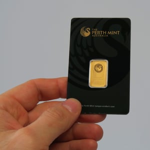 Goldbarren 5g THE PERTH MINT "Känguru" - Miniaturansicht 3